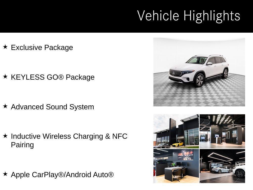 used 2023 Mercedes-Benz EQB 300 car, priced at $32,471