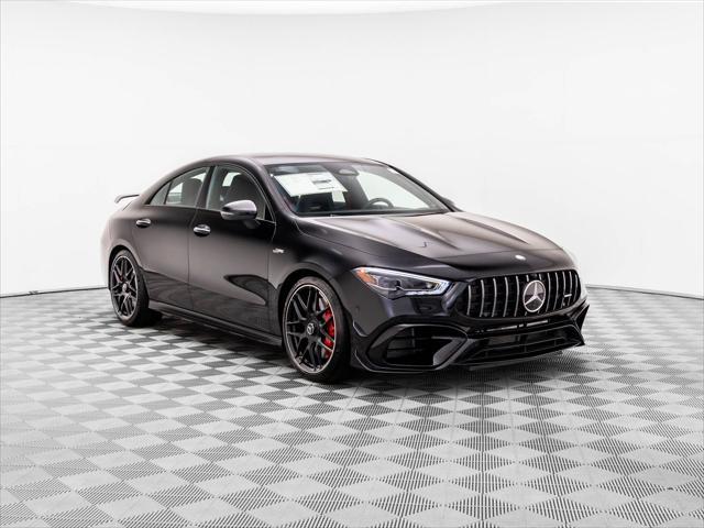 new 2025 Mercedes-Benz AMG CLA 45 car, priced at $75,595