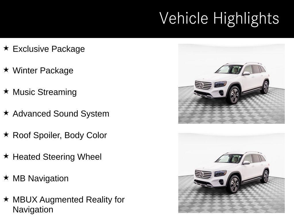 used 2025 Mercedes-Benz GLB 250 car, priced at $42,236