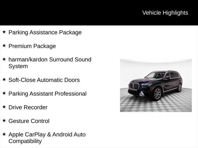 used 2023 BMW X7 car, priced at $61,500