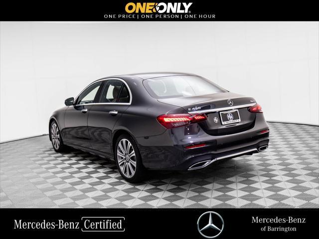 used 2022 Mercedes-Benz E-Class car, priced at $50,000