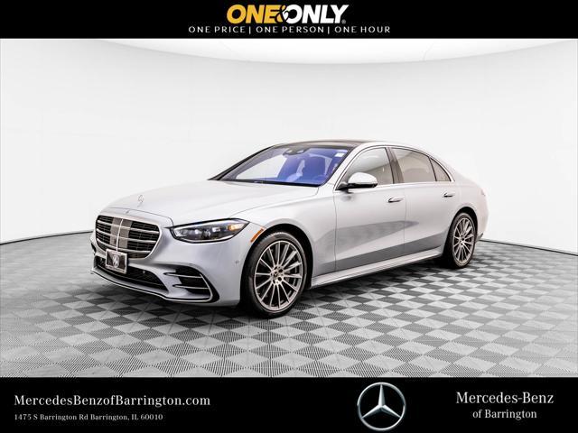 used 2021 Mercedes-Benz S-Class car, priced at $80,000