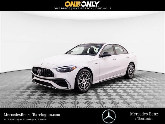 used 2024 Mercedes-Benz AMG C 43 car, priced at $68,600