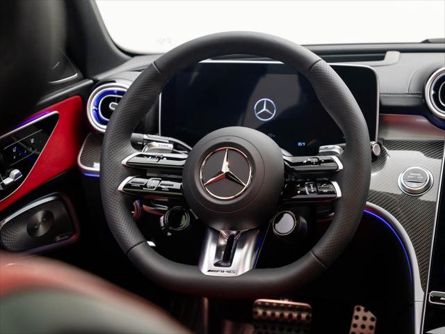 new 2024 Mercedes-Benz AMG C 43 car, priced at $77,600