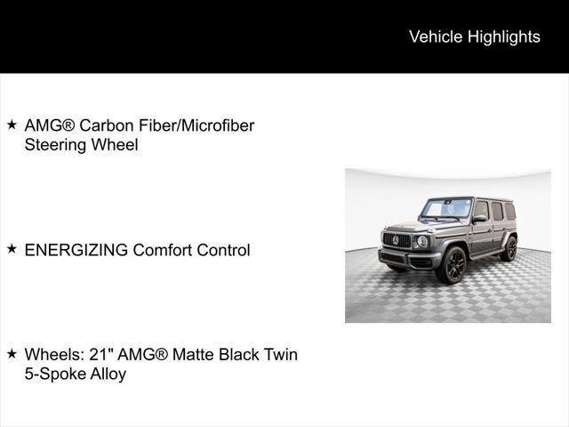 used 2022 Mercedes-Benz AMG G 63 car, priced at $185,000