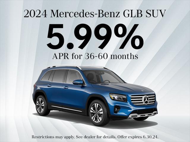 new 2024 Mercedes-Benz GLB 250 car, priced at $51,325