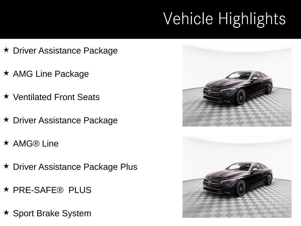 used 2025 Mercedes-Benz CLE 300 car, priced at $57,000