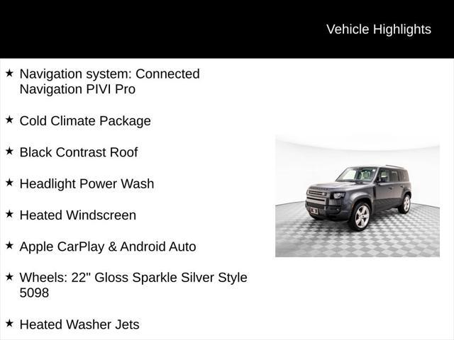 used 2024 Land Rover Defender car, priced at $58,000