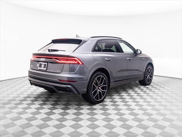 used 2021 Audi Q8 car, priced at $48,000
