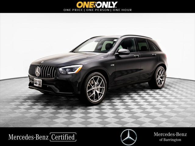 used 2021 Mercedes-Benz AMG GLC 43 car, priced at $43,000