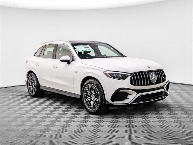 new 2025 Mercedes-Benz AMG GLC 63 car, priced at $87,200