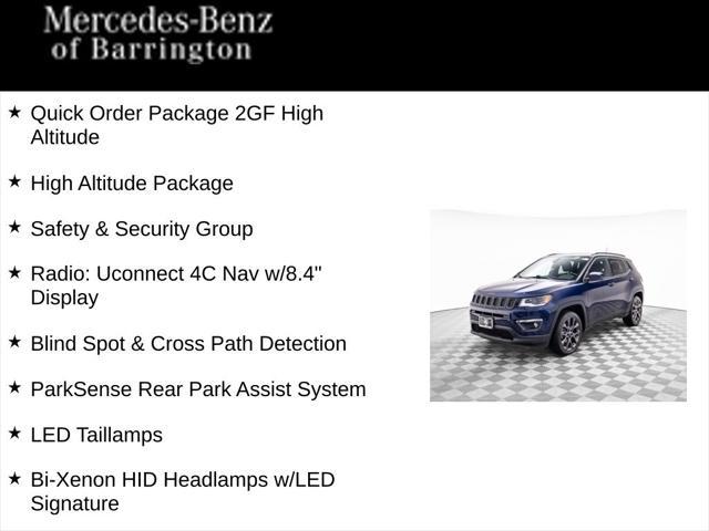 used 2020 Jeep Compass car, priced at $21,000