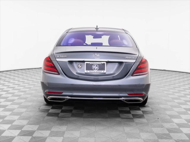 used 2018 Mercedes-Benz S-Class car, priced at $42,000