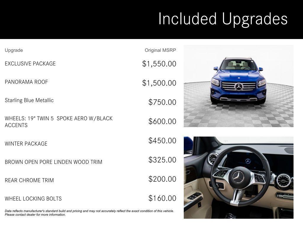 used 2025 Mercedes-Benz GLB 250 car, priced at $39,000