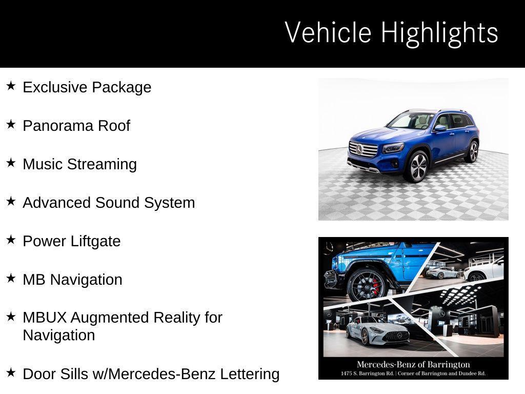 used 2025 Mercedes-Benz GLB 250 car, priced at $39,000