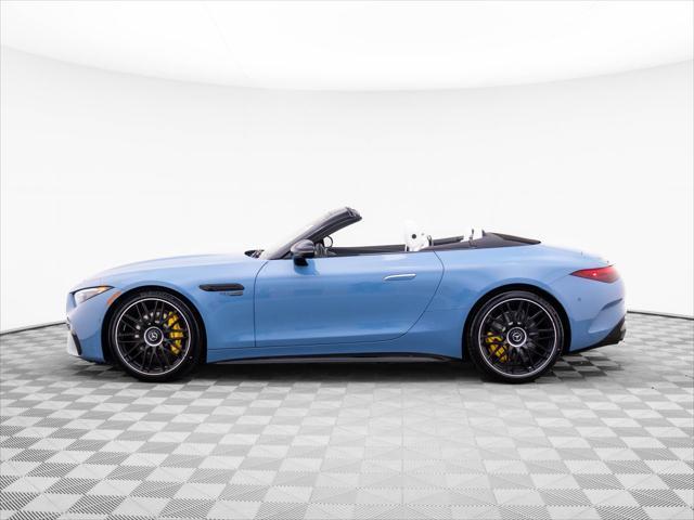 new 2025 Mercedes-Benz AMG SL 55 car, priced at $174,230