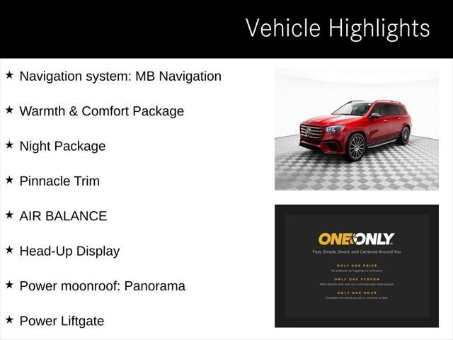 used 2024 Mercedes-Benz GLS 580 car, priced at $93,000