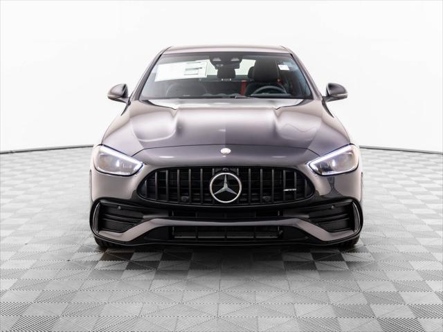 new 2025 Mercedes-Benz AMG C 43 car, priced at $77,935