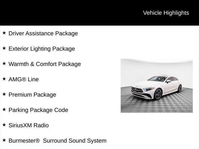 used 2023 Mercedes-Benz CLS 450 car, priced at $62,000