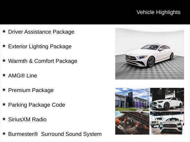 used 2023 Mercedes-Benz CLS 450 car, priced at $62,500