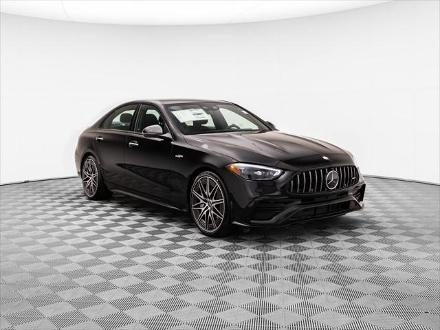 new 2024 Mercedes-Benz AMG C 43 car, priced at $75,870