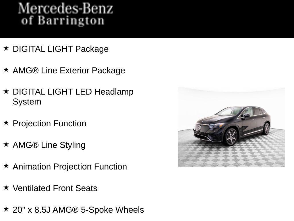 used 2024 Mercedes-Benz EQE 350 car, priced at $48,888