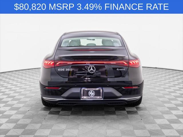 used 2023 Mercedes-Benz EQE 350 car, priced at $40,000