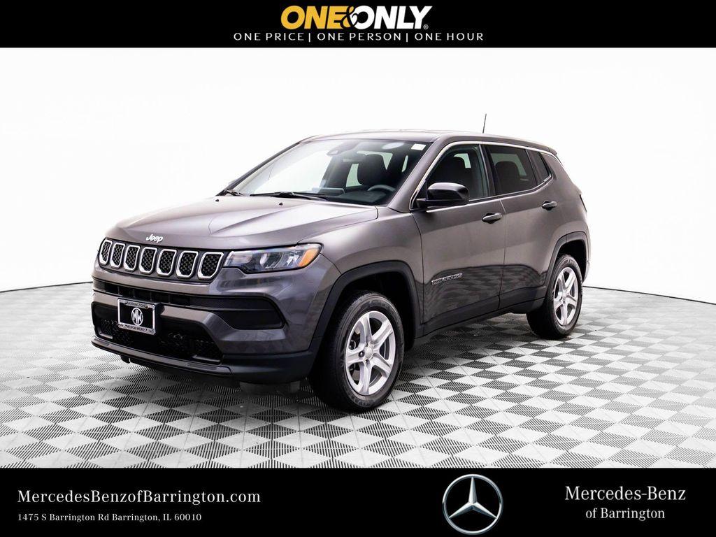 used 2023 Jeep Compass car, priced at $20,600