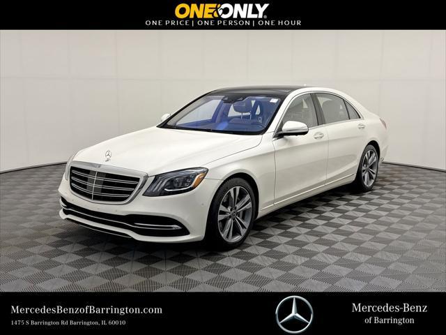 used 2018 Mercedes-Benz S-Class car, priced at $39,000