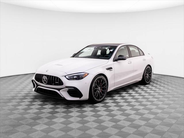 new 2024 Mercedes-Benz AMG C 63 car, priced at $104,135