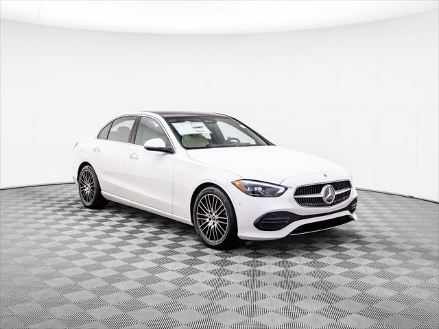 new 2025 Mercedes-Benz C-Class car, priced at $52,885
