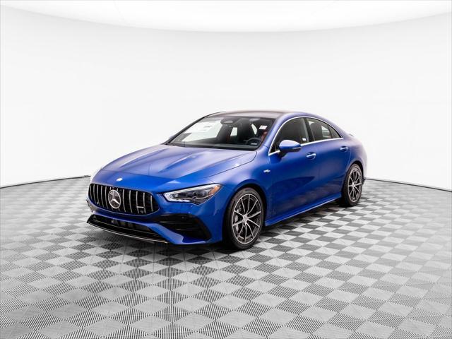 new 2025 Mercedes-Benz AMG CLA 35 car, priced at $62,335