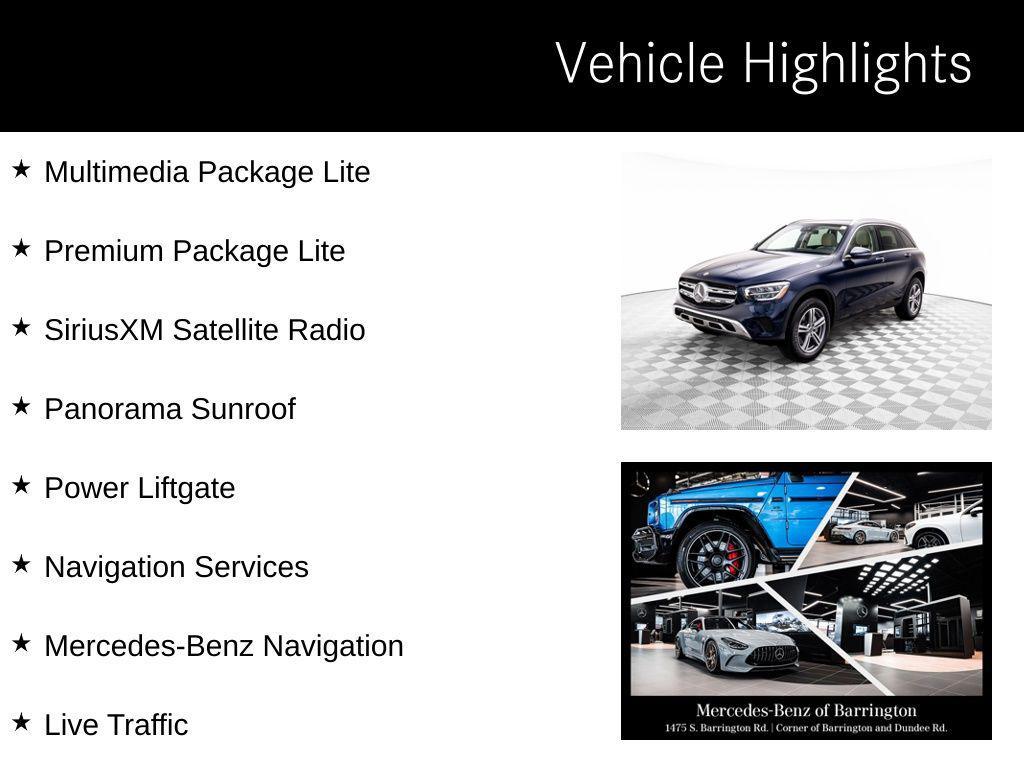 used 2022 Mercedes-Benz GLC 300 car, priced at $35,000