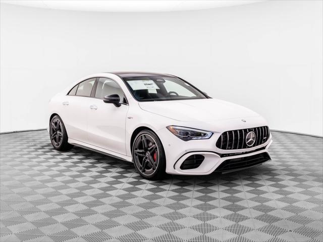 new 2025 Mercedes-Benz AMG CLA 45 car, priced at $72,810