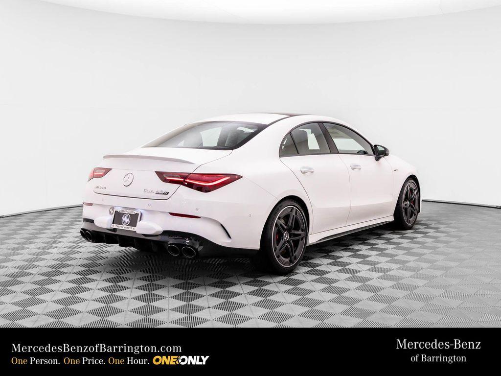 new 2025 Mercedes-Benz AMG CLA 45 car, priced at $65,594