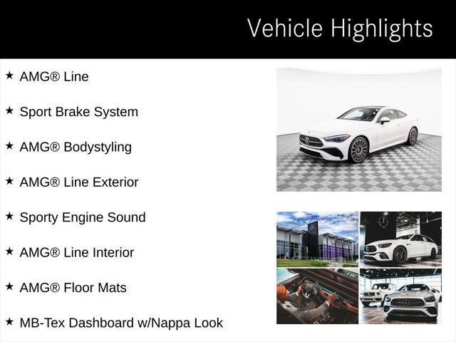 used 2024 Mercedes-Benz CLE 300 car, priced at $53,600