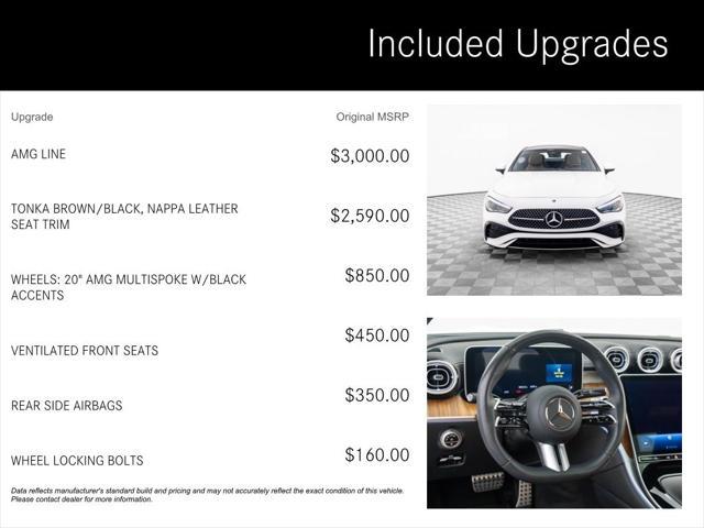 used 2024 Mercedes-Benz CLE 300 car, priced at $53,600