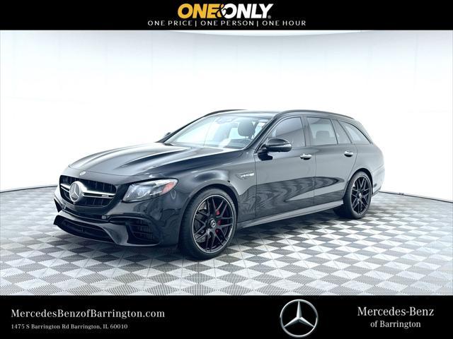 used 2020 Mercedes-Benz AMG E 63 car, priced at $84,000