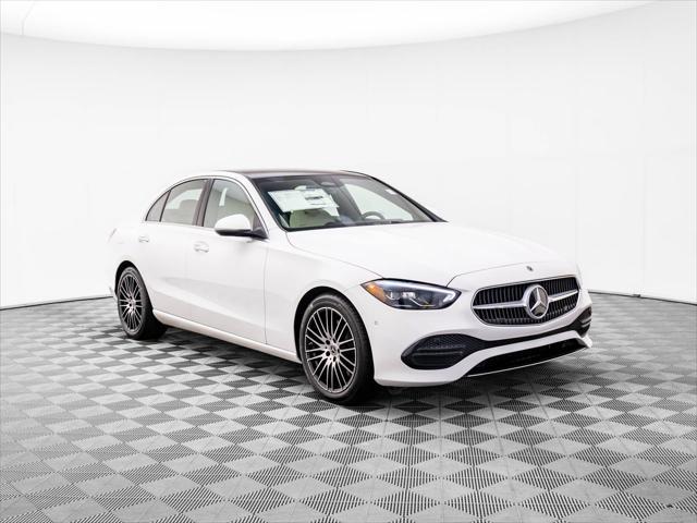 new 2025 Mercedes-Benz C-Class car, priced at $52,885