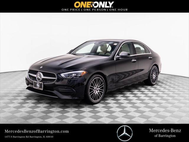 used 2022 Mercedes-Benz C-Class car, priced at $38,000