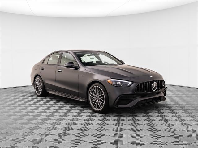 new 2024 Mercedes-Benz AMG C 43 car, priced at $74,985