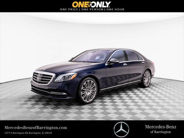 used 2020 Mercedes-Benz S-Class car, priced at $62,000
