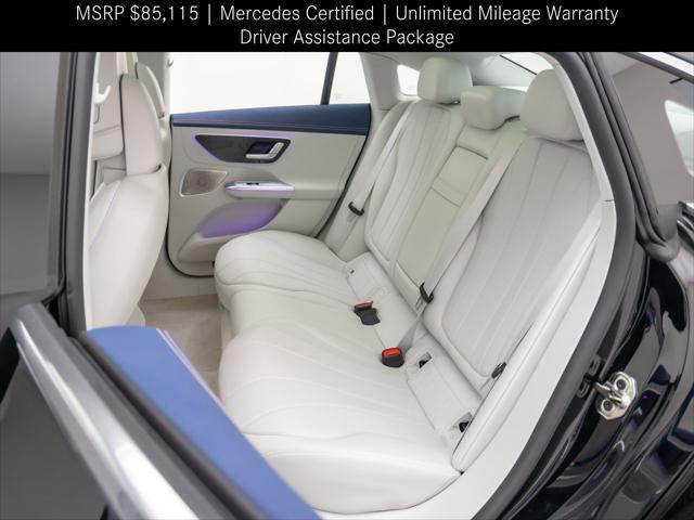used 2024 Mercedes-Benz EQE 350 car, priced at $55,000
