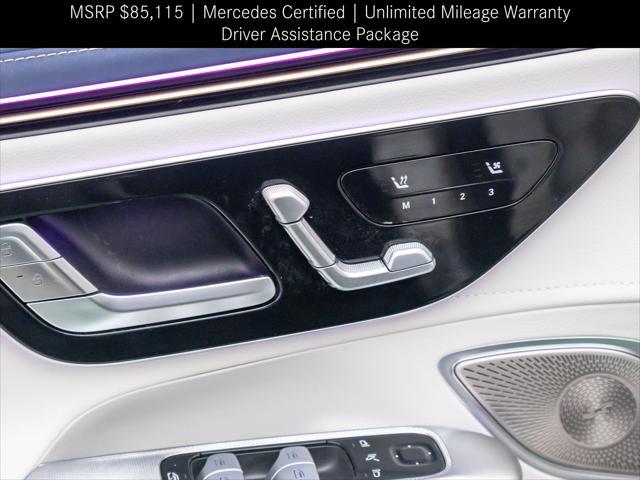used 2024 Mercedes-Benz EQE 350 car, priced at $55,000