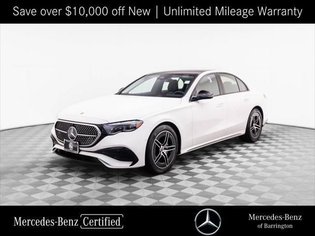 used 2025 Mercedes-Benz E-Class car, priced at $58,900