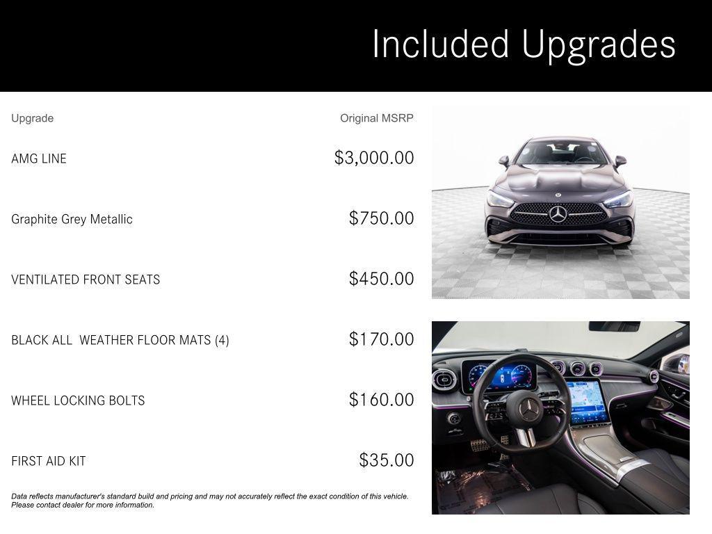 used 2025 Mercedes-Benz CLE 300 car, priced at $56,900
