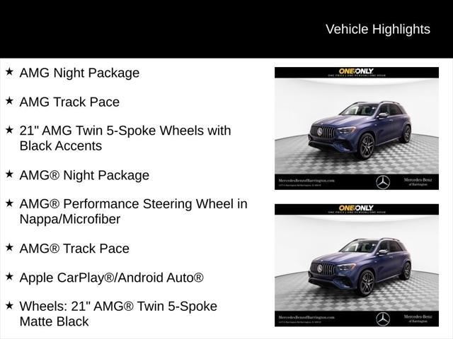 used 2025 Mercedes-Benz AMG GLE 53 car, priced at $85,000
