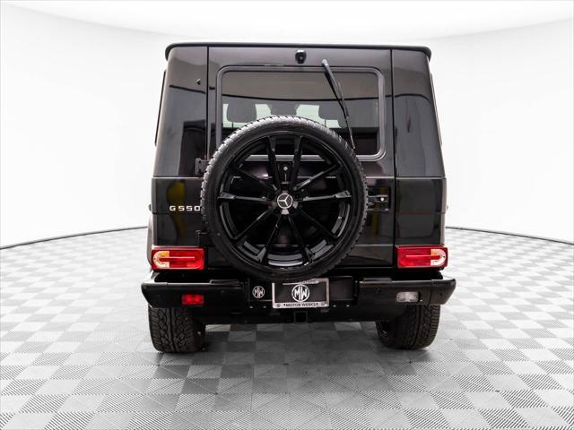 used 2018 Mercedes-Benz G-Class car, priced at $77,000