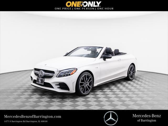 used 2022 Mercedes-Benz AMG C 43 car, priced at $62,900