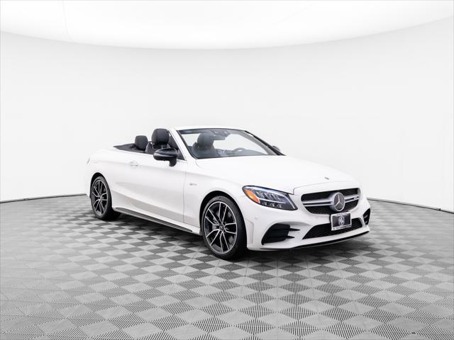 used 2022 Mercedes-Benz AMG C 43 car, priced at $61,000